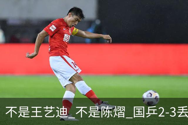 不是王艺迪 不是陈熠 国乒2-3丢冠揪出第一责任人 三大争议浮出水面